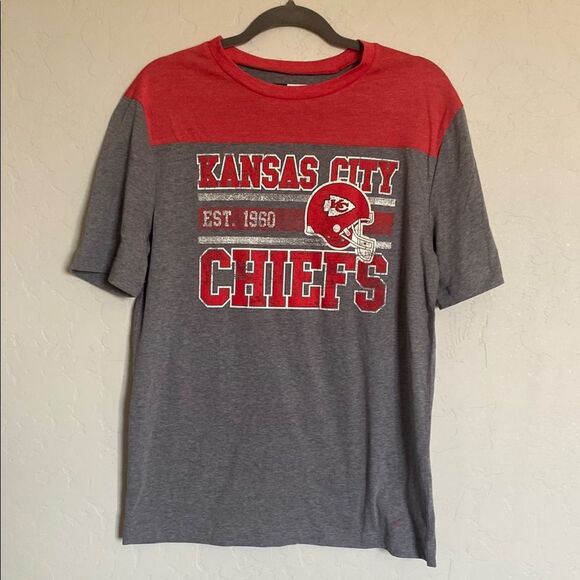 NFL Other - Kansas City Chiefs Red and Gray Men's Shirt